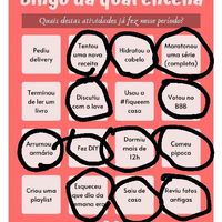 Bingo da quarentena: quem se atreve? #NoivasEmCasa - 1