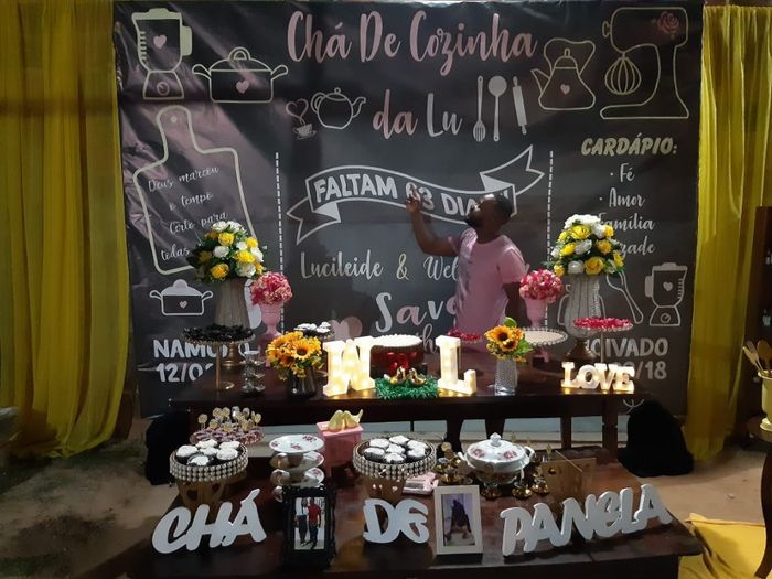 Nosso Chá 🤵❤👰 de Panela - 1