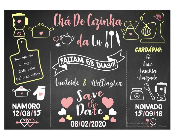 Nosso Chá 🤵❤👰 de Panela - 1