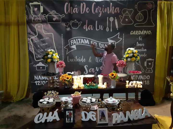 Nosso Chá 🤵❤👰 de Panela - 1