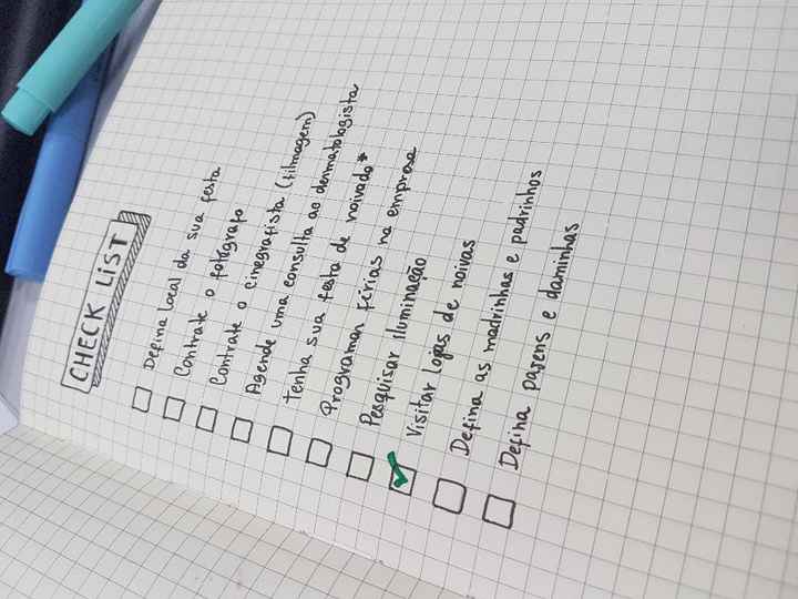 check list 12 meses