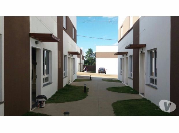 Primeiras casas entregues - faixada padrão