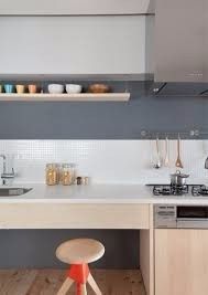 Cozinha minimalista - O espaço fica maior