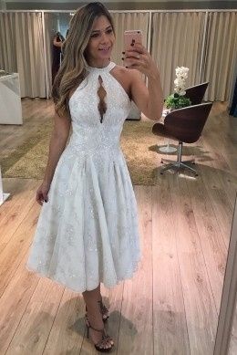 Proposta de vestido médio