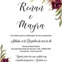  Meu convite de casamento - 1