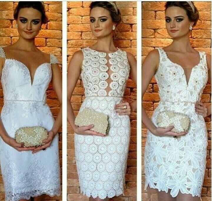 Qual será a cor do seu vestido vazamento civil ? - 1
