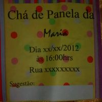 Convite de chá cozinha -super diy - vem ver!!!! - 2