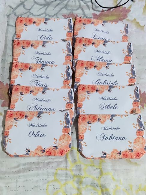 Mimos para as madrinhas e padrinhos (e para nossas crianças, daminha , florista, segurança,amiga da 