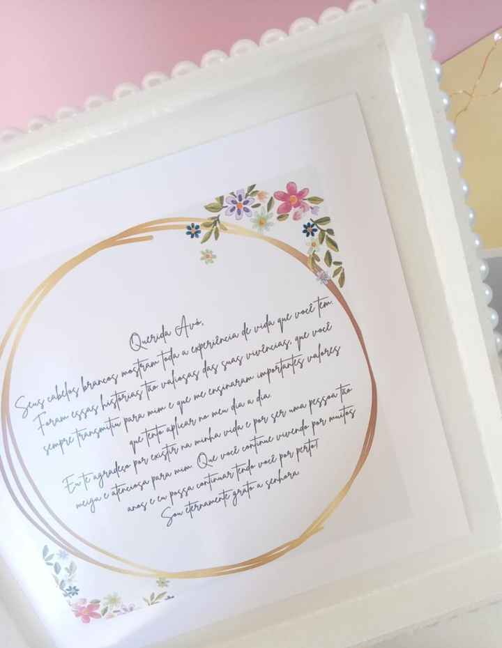 Lembrancinha para minha mãe e para a vó do meu noivo❤️👏🏼 - 8