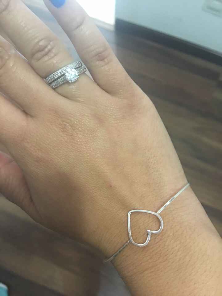 Meus acessórios: anel e pulseira em prata - 1
