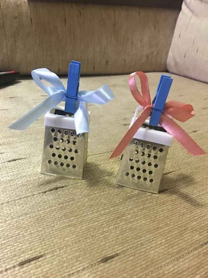 Lembrancinhas do chá de panela em processo. - 7