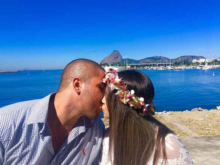 Um pouco do pré wedding, vista para o pão de açúcar - 21