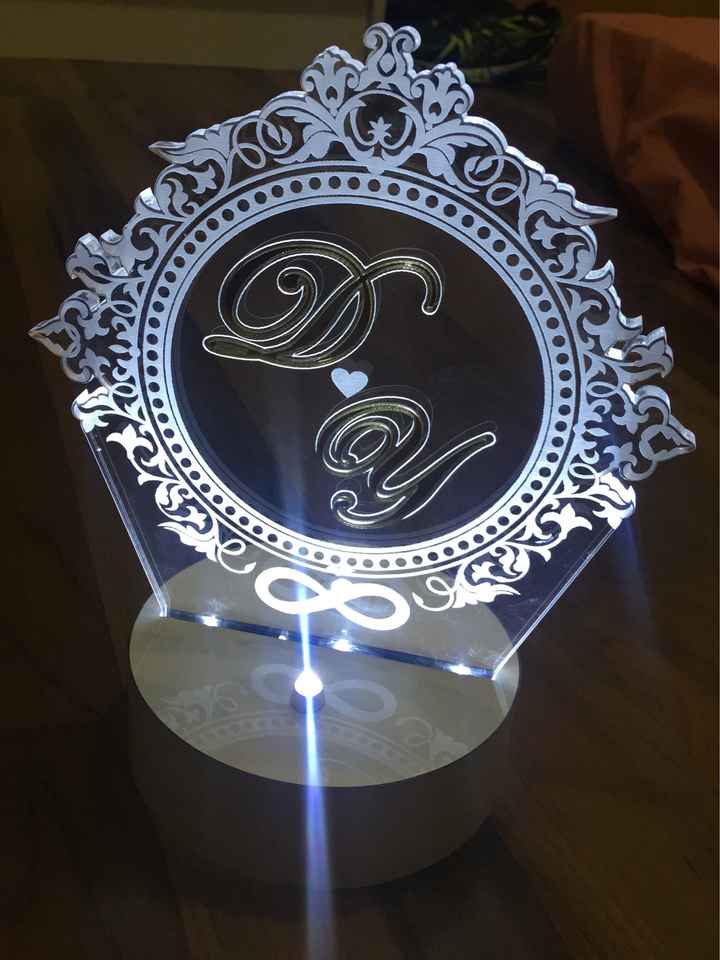  Topo de bolo iluminado - 1