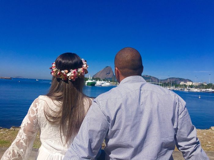 Um pouco do pré wedding, vista para o pão de açúcar - 3