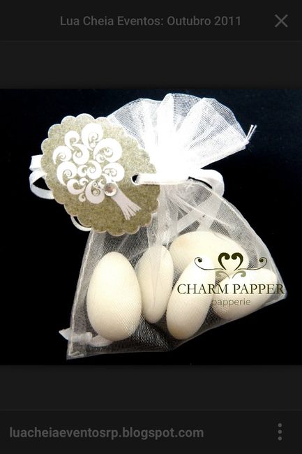 Todo mundo faz lembrançinha de casamento ou só o tradicional bem casado? - 1