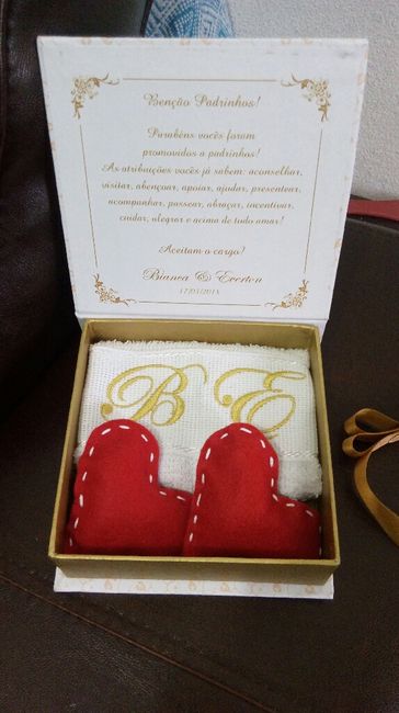 Convites dos padrinhos - 2