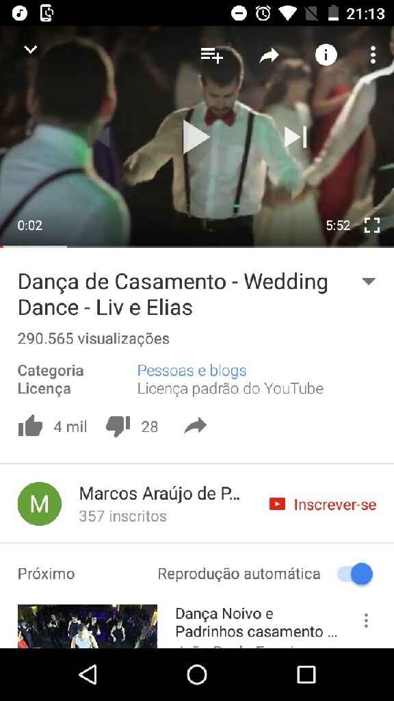 Dança maluca dos noivos #vemver - 1