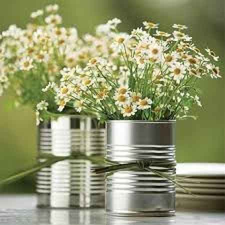 Latas para decoração