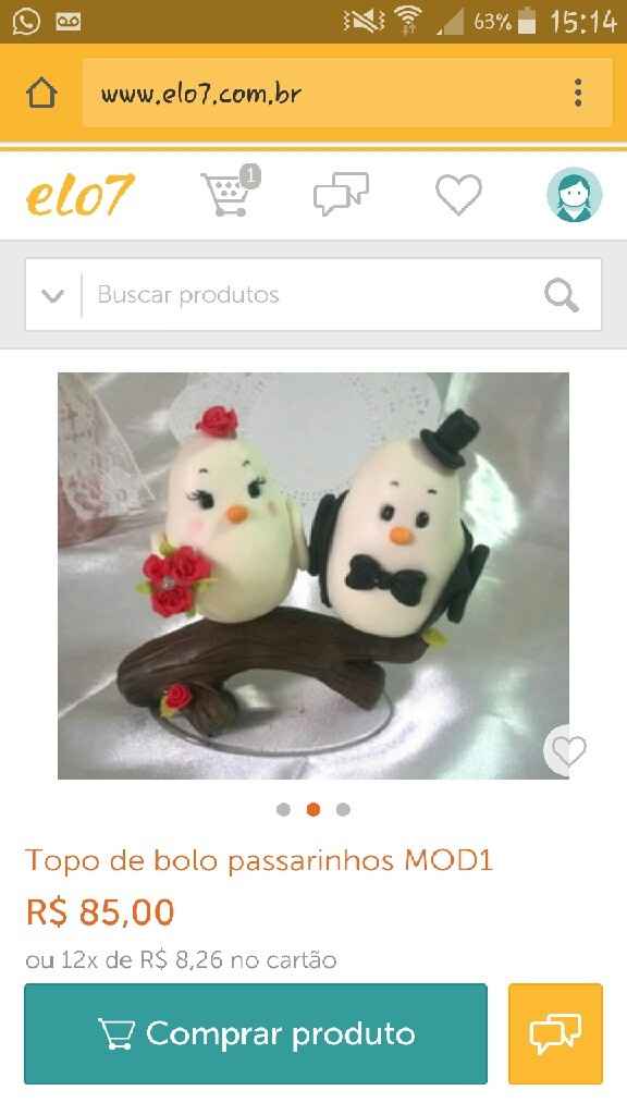 Topo bolo... o que vocês acham? - 1