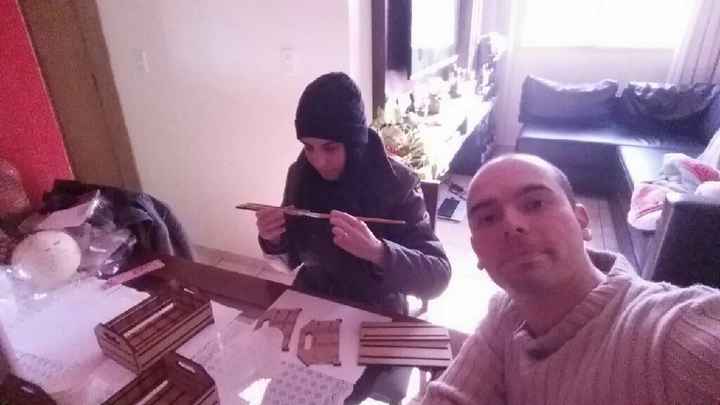 Uffa... demorou mais saiu. meus convites padrinhos...#vemver - 1