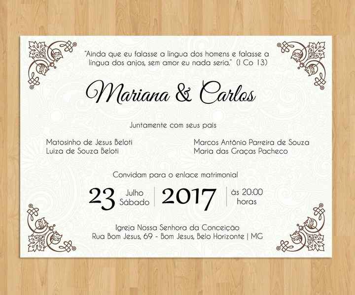 Iniciando modelo convite 💌 - 1