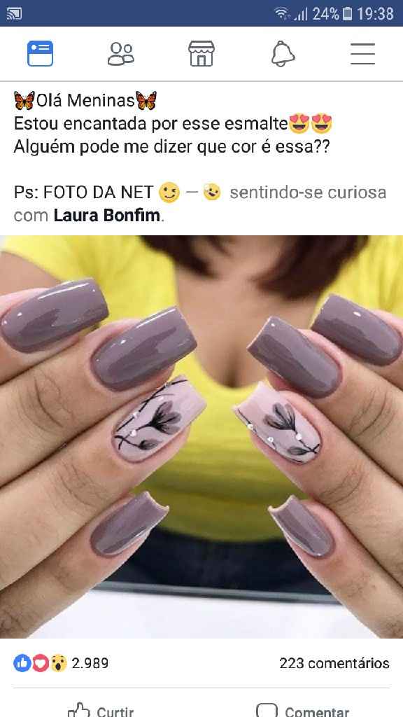 Unhas da noiva: Clássica x Moderna. Qual você prefere? - 1