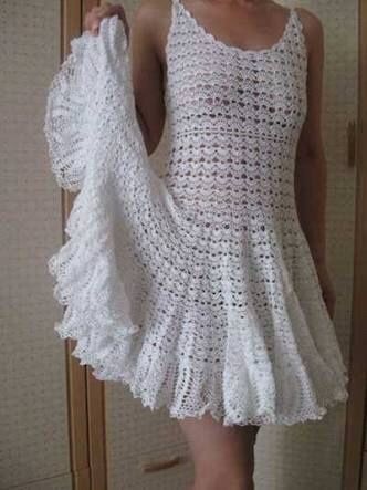 Vestidos de crochê !!! - 3