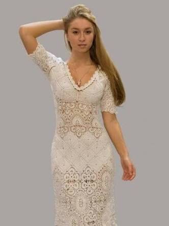 Vestidos de crochê !!! - 8