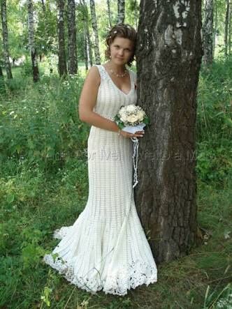 Vestidos de crochê !!! - 13