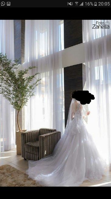 Minha primeira experiência provando vestido de noiva - 1