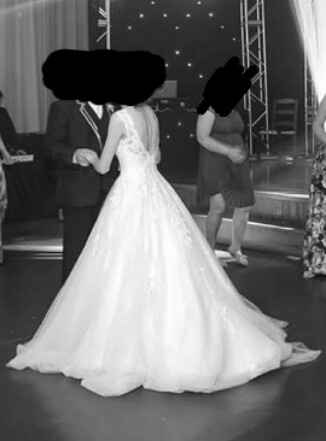 Minha primeira experiência provando vestido de noiva - 2