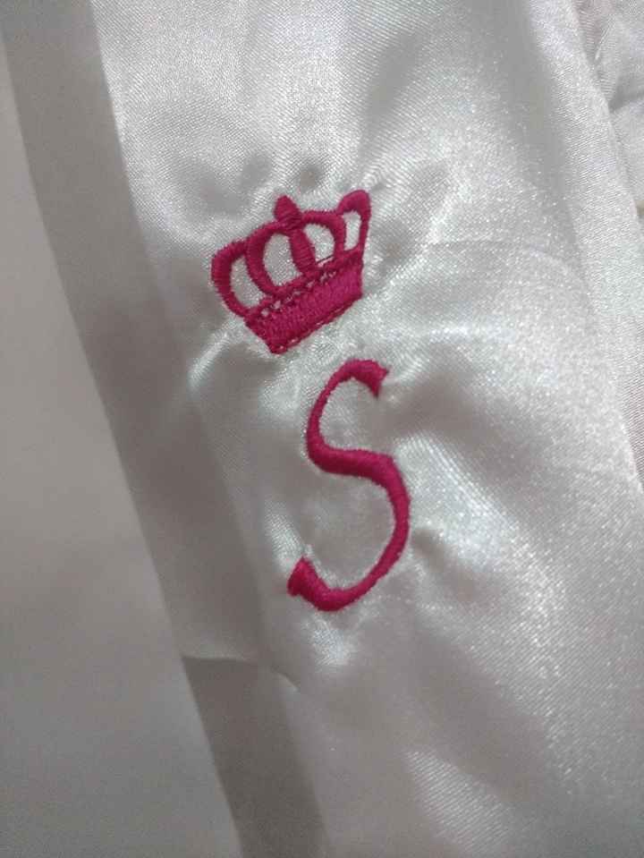 Meu robe para o dia da noiva