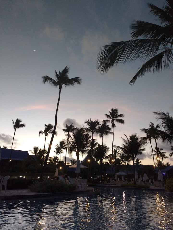 Entardecer no Resort