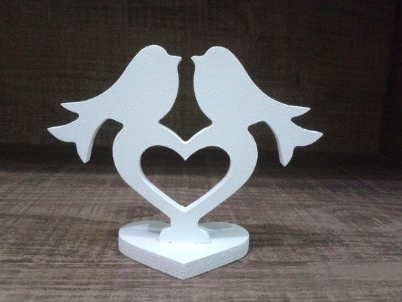 Topo de Bolo - Love Birds 1