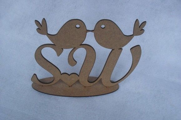 Topo de Bolo - Love Birds 4