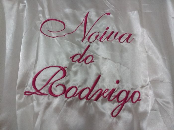 Meu robe para o dia da noiva