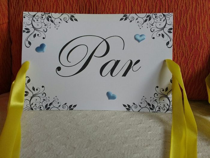 Placa para cadeira dos noivos - diy - 2
