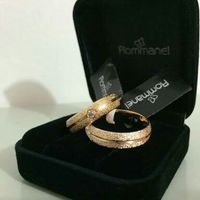Aliança Folhada Rommanel