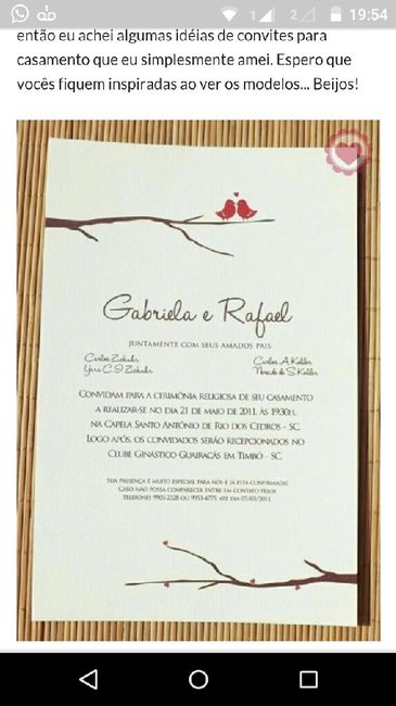 Convites - 1