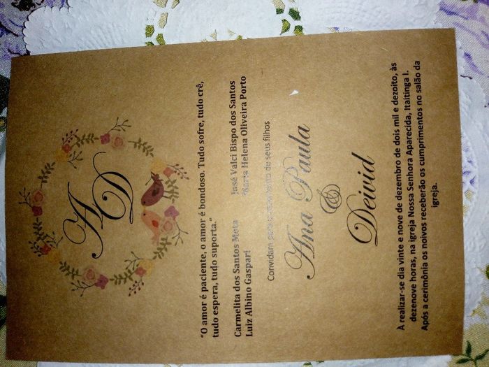 Meu convite - 2