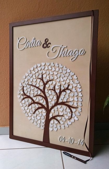 Guest book - 10 idéias criativas - 1