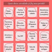 Bingo da quarentena: quem se atreve? #NoivasEmCasa - 1