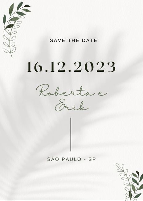 Meu Save the date 5