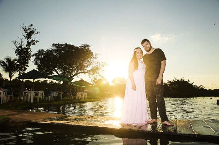 Pré-weddings na comu - Foto de pôr do sol - 3