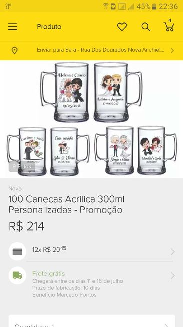Lembrancinhas para os convidados 2