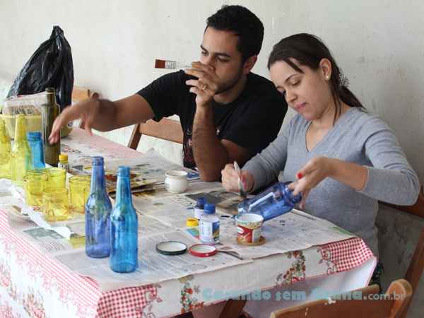 pintura de vidros