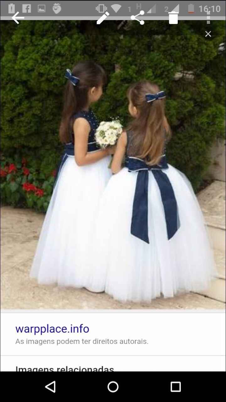 Vestido de Daminha