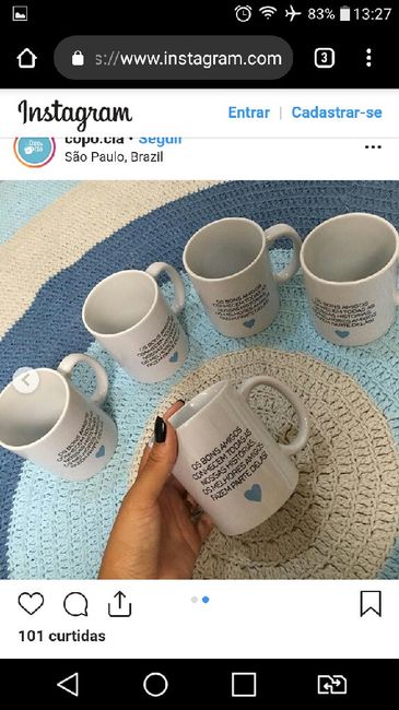 Lembranças para os padrinhos 4