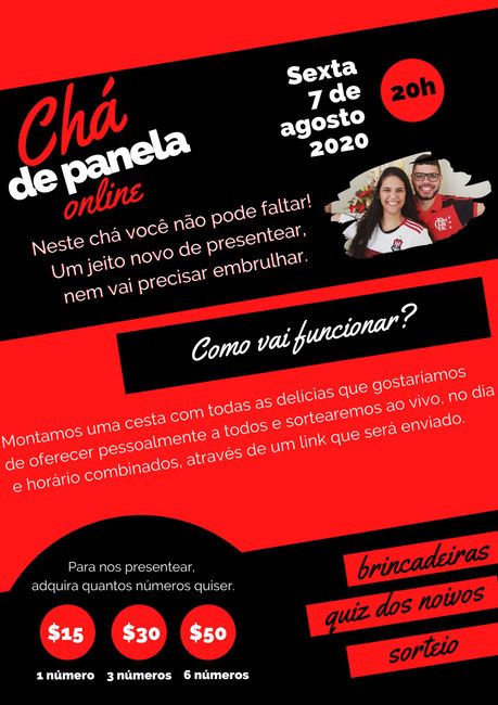 Chá de panela na pandemia! 2
