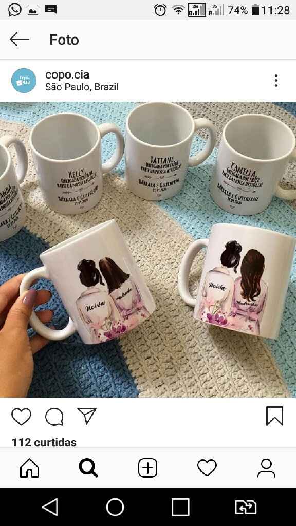 Lembranças para os padrinhos - 2